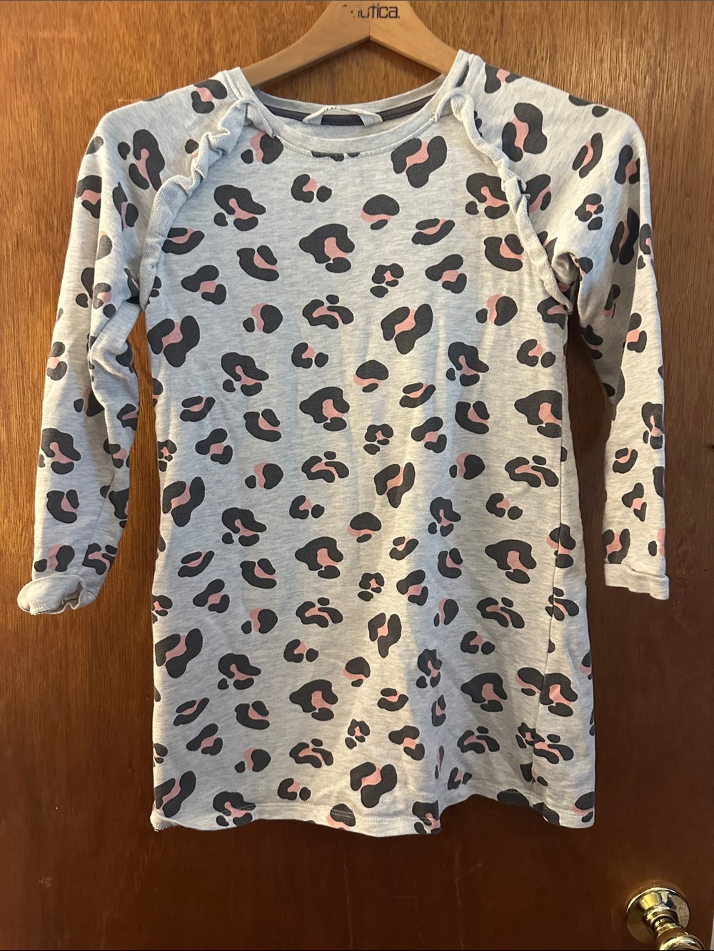 H&M Dress, Black and Pink Leopard Print